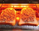 簡単朝食✿ツナたまふわとろトースト作り方1写真