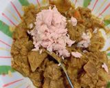 残り物のカレーでツナチーズカレートースト作り方2写真