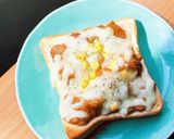 残り物のカレーでツナチーズカレートースト作り方6写真