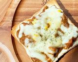 残り物のカレーでツナチーズカレートースト作り方7写真