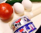 1週缶チャレンジ最終日1・鰻巻き風卵焼き作り方1写真