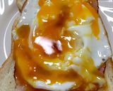 醤油で簡単!和風ハムエッグトースト作り方5写真