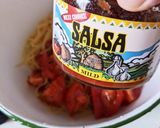 真夏!ひんやりサルサ風パスタ作り方3写真