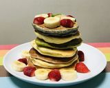 カラフル6栄養素入りホットケーキ　HMで作り方6写真