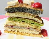 カラフル6栄養素入りホットケーキ　HMで作り方7写真