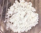 冷凍ご飯 優しい雑炊 一人ごはん 帆立梅作り方1写真