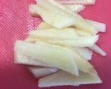 冷凍ご飯 優しい雑炊 一人ごはん 帆立梅作り方3写真