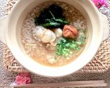 冷凍ご飯 優しい雑炊 一人ごはん 帆立梅作り方7写真