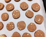 クッキー(ココアパウダー、くるみを使い)作り方9写真