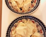 豆腐のかに玉あんかけ作り方1写真
