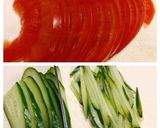 一週缶チャレンジラスト！塩レモンそうめん作り方2写真