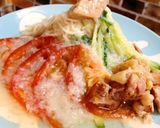 一週缶チャレンジラスト！塩レモンそうめん作り方6写真