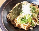 簡単！長ネギキャベツ和風アーリオオーリオ作り方8写真