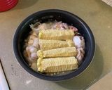 炊飯器でコーンガーリックライス作り方4写真
