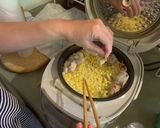 炊飯器でコーンガーリックライス作り方6写真