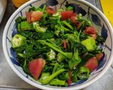 筋肉飯★ササミとモロヘイヤのさっぱり和え作り方5写真
