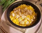 炊飯器でコーンガーリックライス作り方7写真