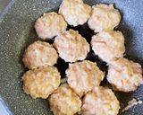 簡単☆鶏ひき肉のつくね バーグ☆作り方4写真