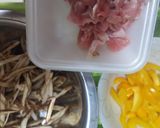 作りおきに☆豚肉とパプリカのきんぴら牛蒡作り方1写真