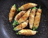 蒲焼のタレでウマウマオクラの豚肉巻き♪作り方6写真