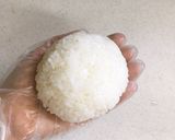 昭和の★塩だけの大おにぎり(鬼切り)作り方4写真