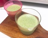 美肌☆子供でも飲めるグリーンスムージー作り方3写真