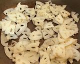 れんこんのきんぴら作り方3写真