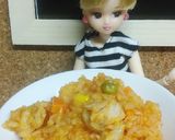 リカちゃん♡土鍋で！？チキンライス♪作り方12写真