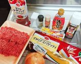 簡単！我が家のミートソーススパゲティ★作り方1写真