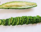 おつまみに最高★ゴーヤの唐揚げ作り方1写真
