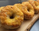 チーズ&ベーコンベーグル作り方9写真