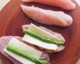 鶏ささみのアスパラチーズ巻き作り方3写真