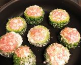 ジューシー☆ゴーヤの肉詰め作り方7写真