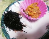 新鮮 ウニ【雲丹】刺身♪( ´∀`)♪作り方5写真