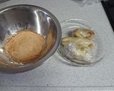 蒸し茄子とサラダチキン和え物作り方1写真