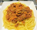 ミートソーススパゲティで夕飯の献立作り方1写真