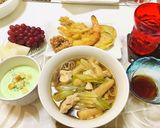 天ぷらそばメインのお夕飯作り方2写真