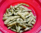 レンジで簡単！ピリ辛☆枝豆の下処理~作り方1写真