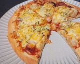 手作りベーコンポテトピザ作り方6写真