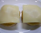 簡単!ふわトロたまごバーガー☆ピリ辛作り方4写真