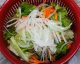 焼肉のせチョレギサラダ作り方1写真