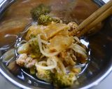 簡単！豚キムチのオムレツ作り方1写真