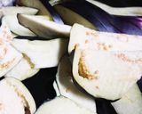 茄子と豚肉のオイスターソース炒め作り方1写真