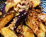 茄子と豚肉のオイスターソース炒め作り方6写真
