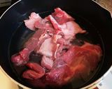 簡単豆知識☆牛すじの下拵え作り方1写真