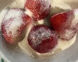レンジで☆いちごジャムソース作り方1写真