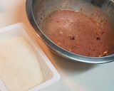 カシスとストロベリーのチーズケーキ作り方2写真