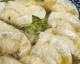 レトルトスープ餃子●キャベツ＆スプラウト作り方3写真