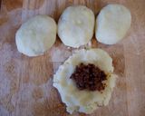 ヘルシー!じゃがいもの肉味噌まんじゅう!作り方5写真