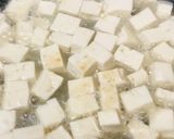 ネギ＆豆腐でつくるシンプルな赤味噌丼作り方1写真
